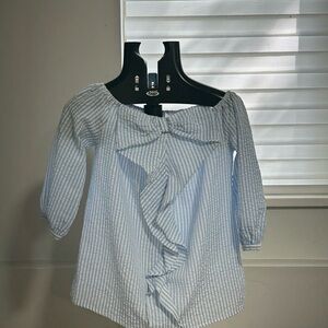Striped Off-Shoulder Top